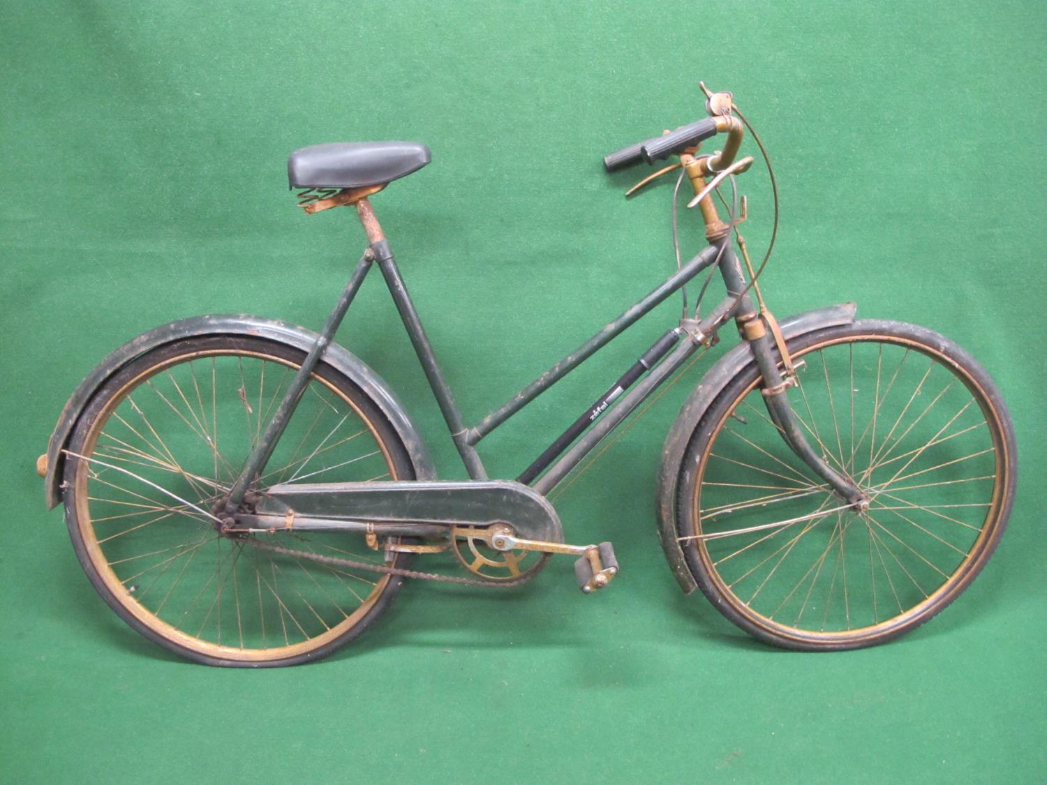 Curry ladies bicycle with rod brakes and three speed Sturmey-Archer rear hub (for renovation) Please - Bild 3 aus 3