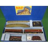 1940's/1950's HD 3 Rail EDP2 LMS Passenger Train set containing: 4-6-2 tender locomotive No. 6231