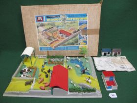 Britains Ltd No. 4711 model farmyard set, boxed with instructions plus additional animals and pens