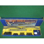 1938-1941 3 Rail EDG7 LMS Goods Train Set containing: N2 0-6-2T No. 6917 in LMS black, two wagons,