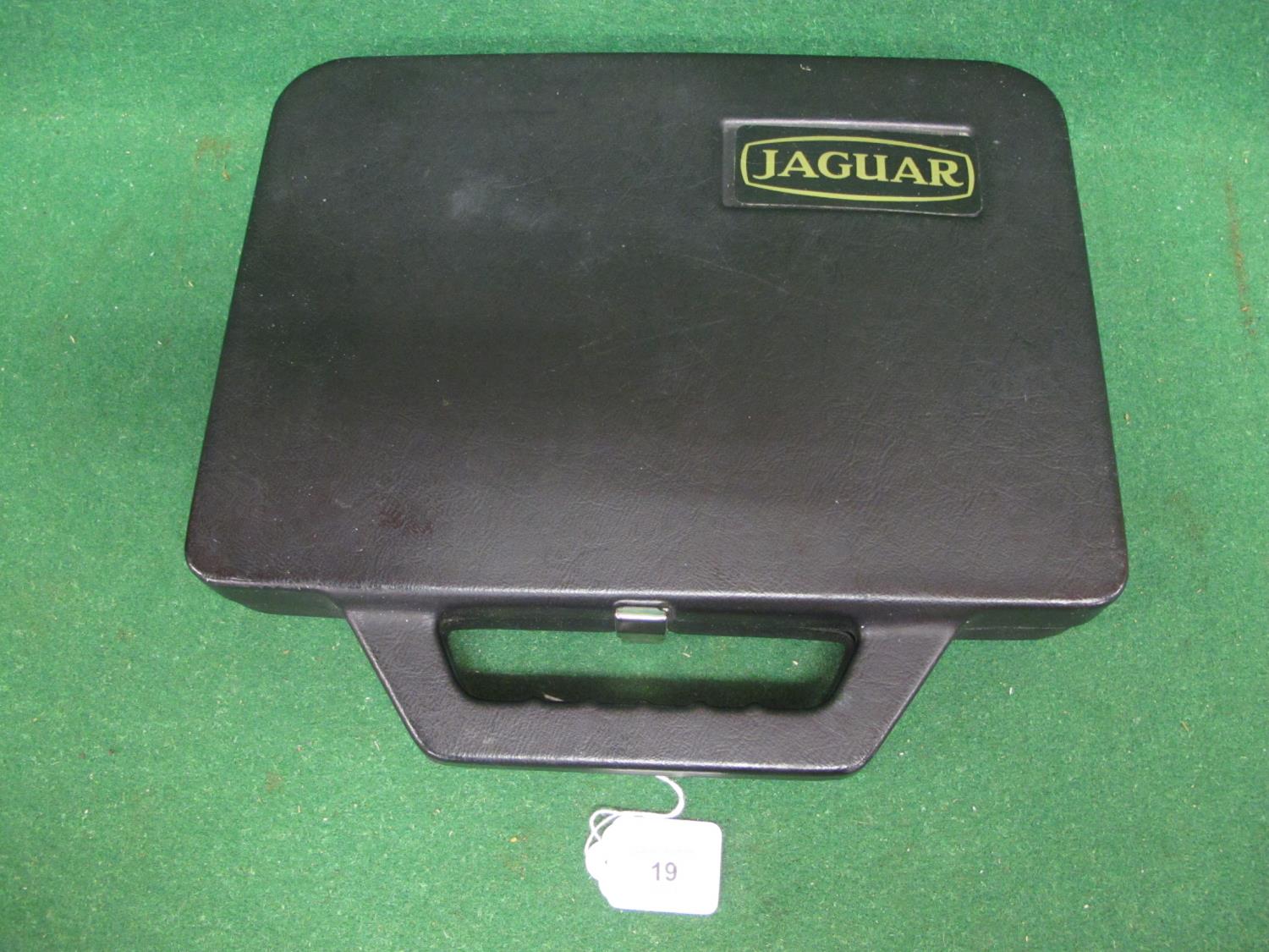 Jaguar cars plastic tool box kit with tools, bulbs and tyre pressure gauge Please note - Image 2 of 3