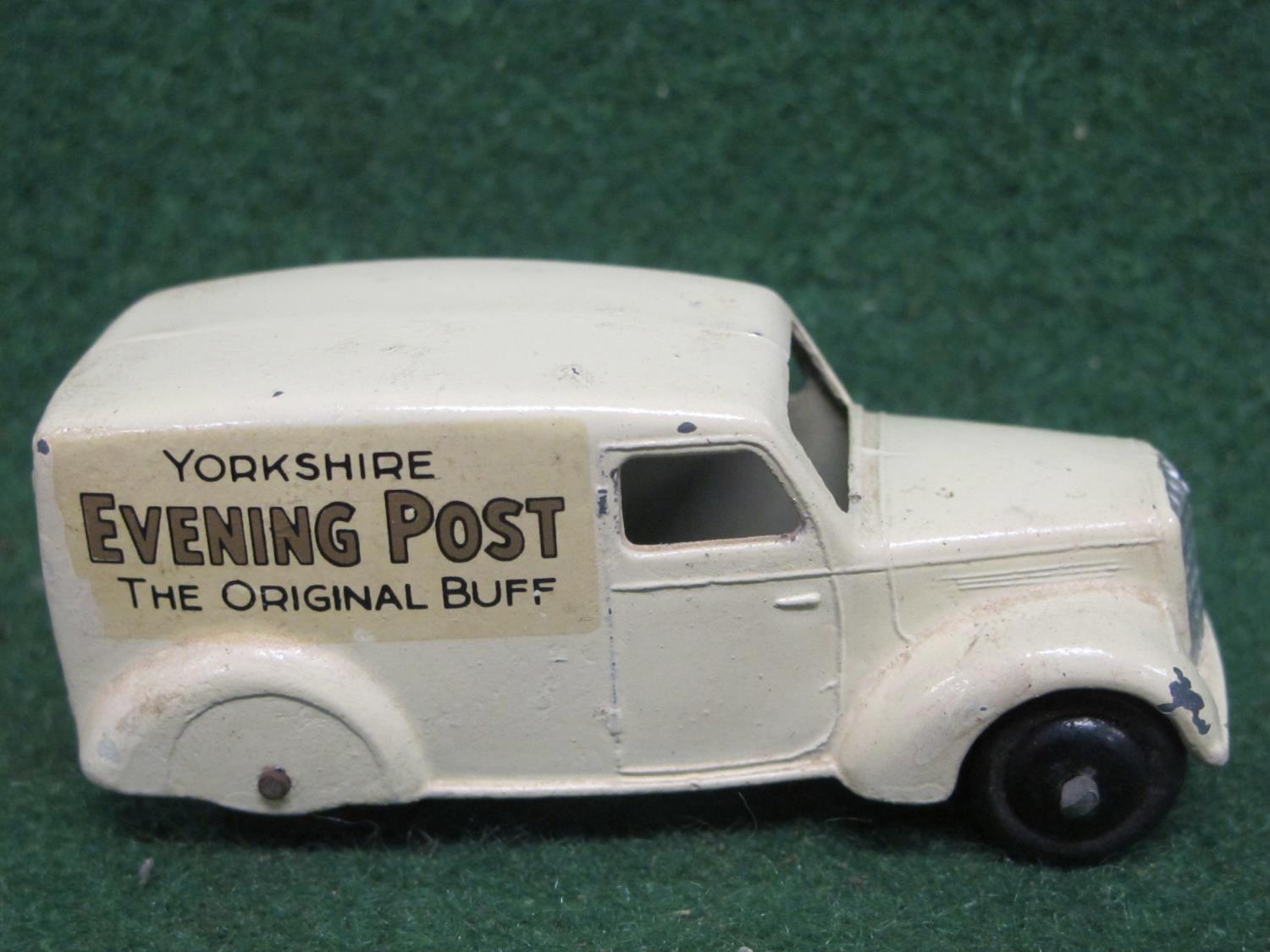 Post-war Dinky 280E Delivery Van in cream with Yorkshire Evening Post-The Original Buff transfer wi - Image 2 of 6