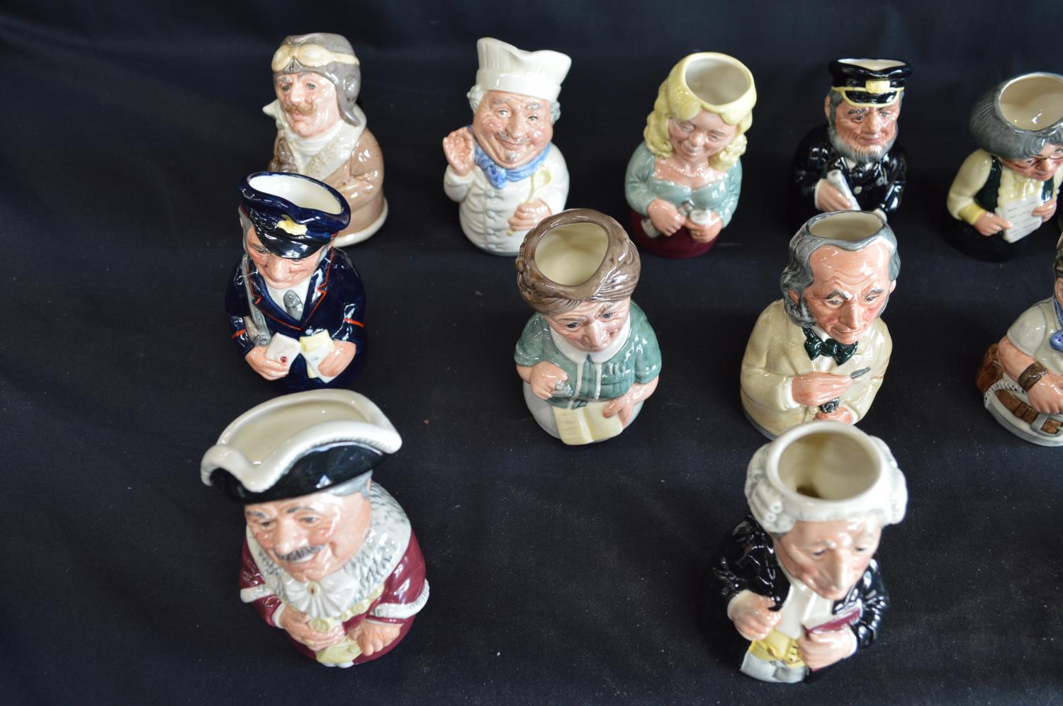 Group of nineteen Royal Doulton The Doultonville Collection Toby jugs to comprise: The Chef, The - Image 2 of 5