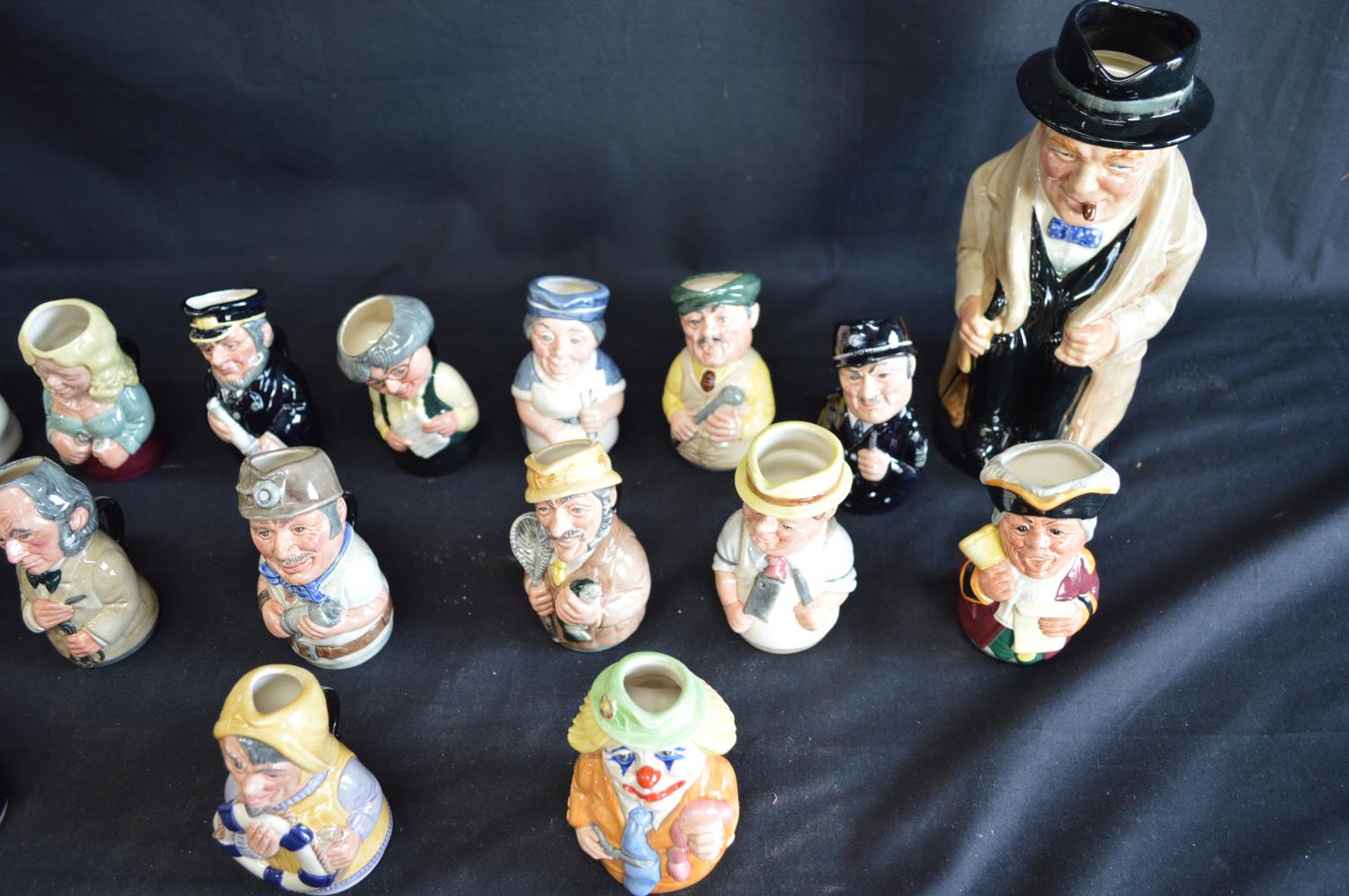 Group of nineteen Royal Doulton The Doultonville Collection Toby jugs to comprise: The Chef, The - Image 3 of 5