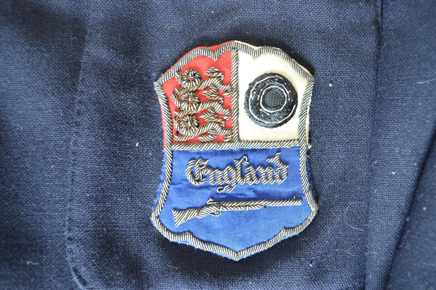 Two shooting club jackets having England cloth badges attached to breast pockets and a quantity of - Image 4 of 4