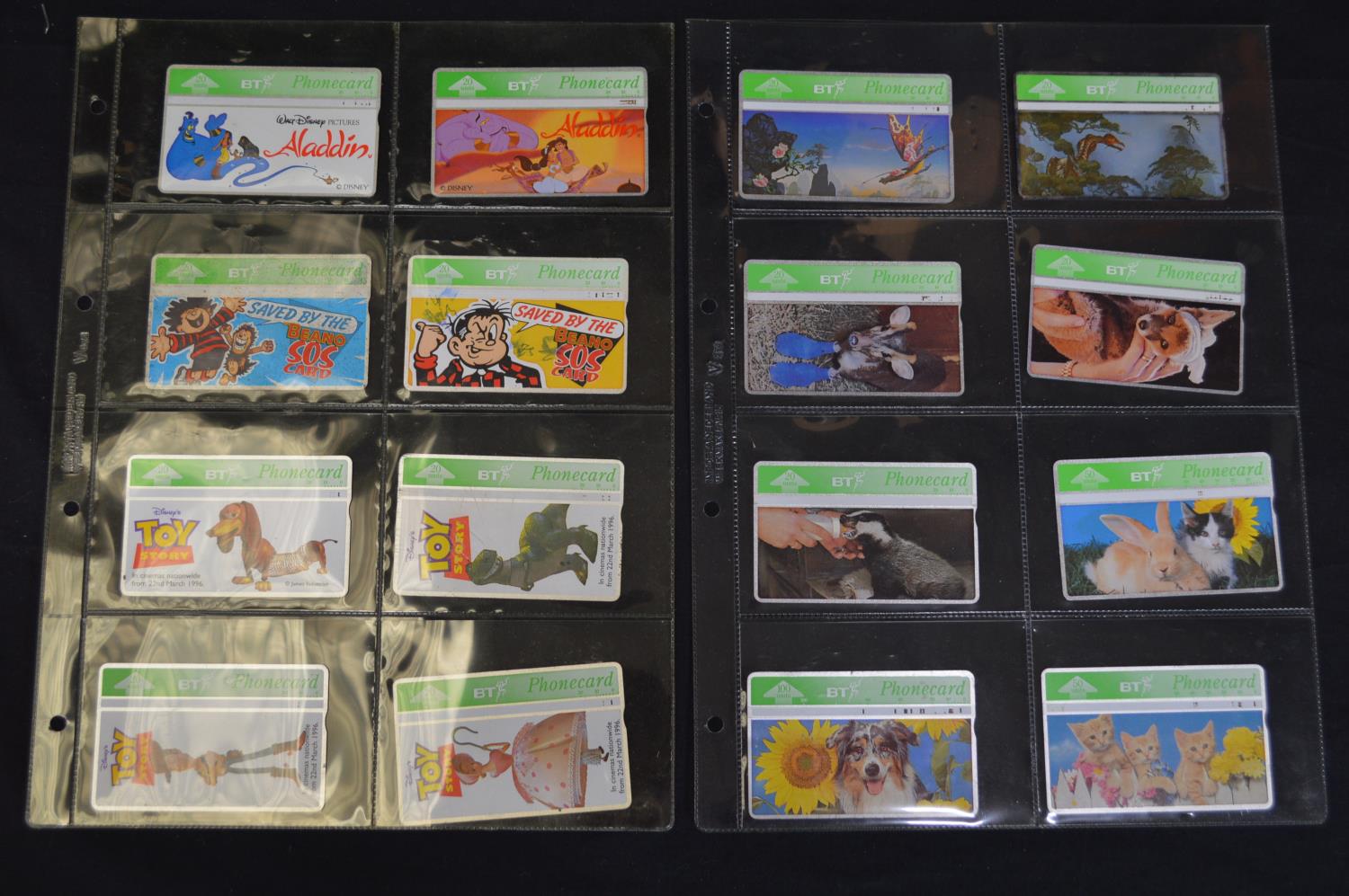 Collection of seventy two telephone cards to include: Disney, Kellogg's and Mercury cards Please - Bild 4 aus 9