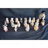 Group of nineteen Royal Doulton The Doultonville Collection Toby jugs to comprise: The Chef, The