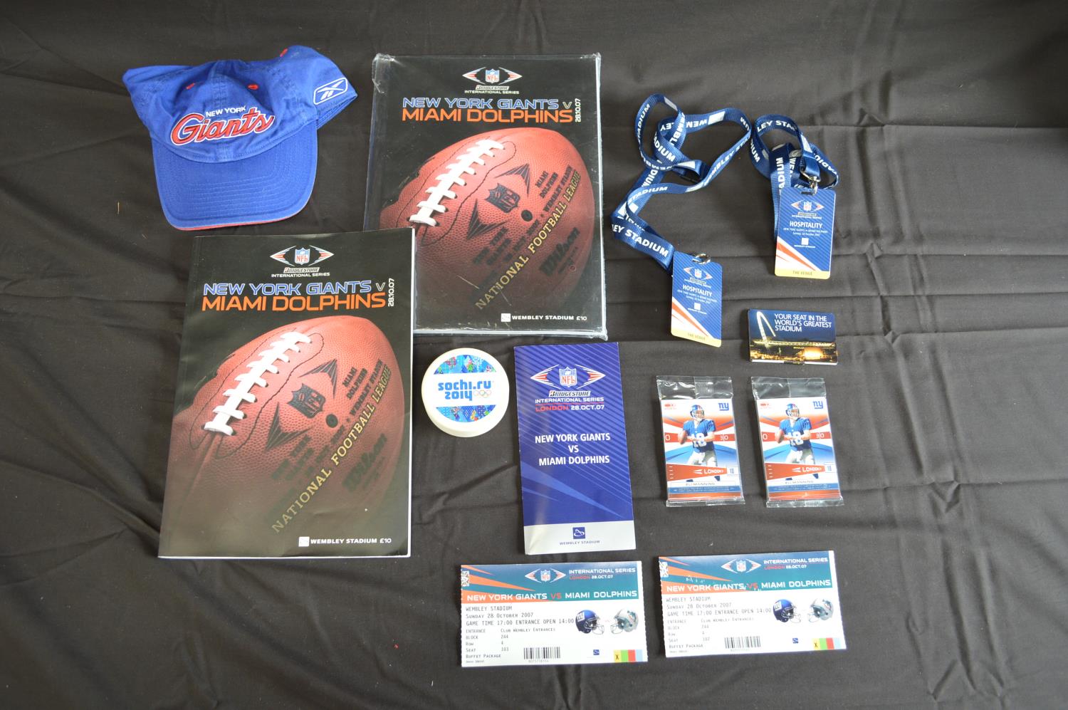 Quantity of Beijing 2008 memorabilia to include: hats, flags, tickets and other related - Image 4 of 4