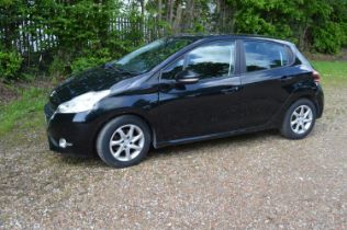 2012 Peugeot 208, 1.4 petrol, approx 76,000 miles, manual, MoT March 2025, Reg SW62 XKK Please