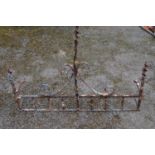 Iron work wall bracket - 106cm wide Please note descriptions are not condition reports, please