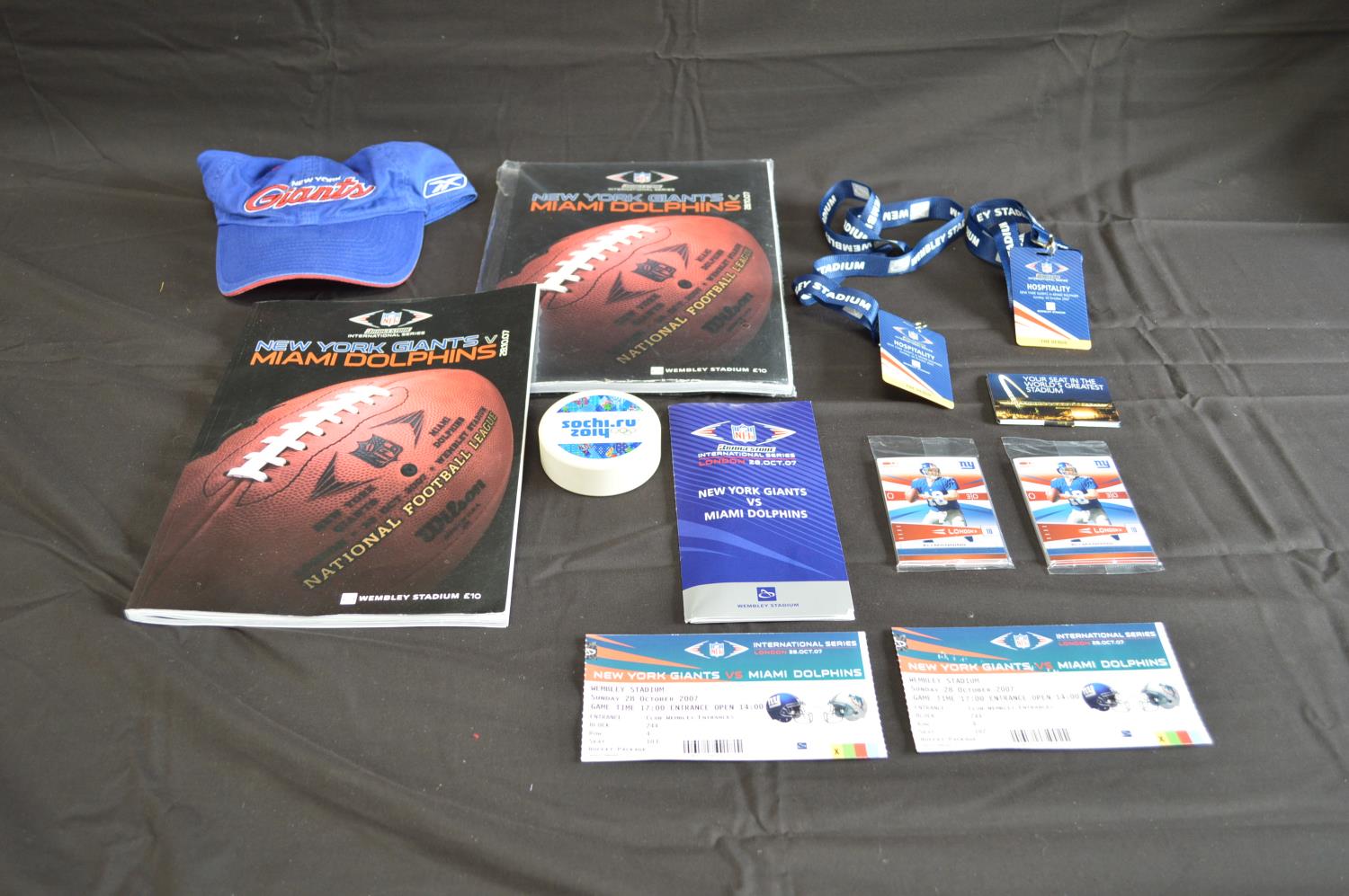 Quantity of Beijing 2008 memorabilia to include: hats, flags, tickets and other related - Image 3 of 4