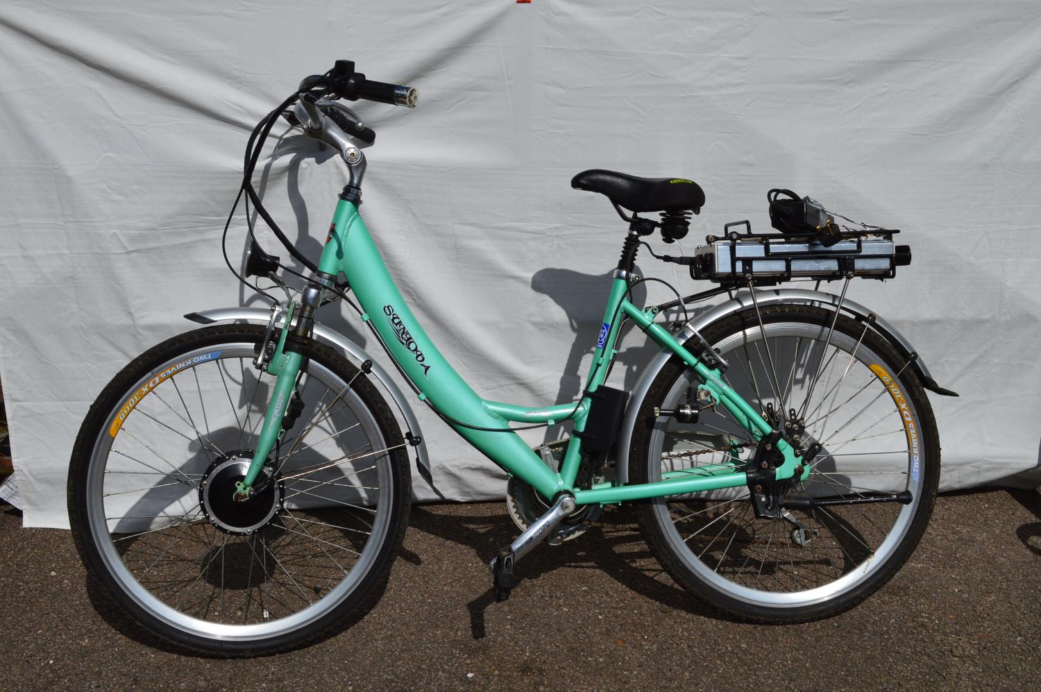 Ladies Sunlova electric push bike (sold as seen, untried and untested) Please note descriptions