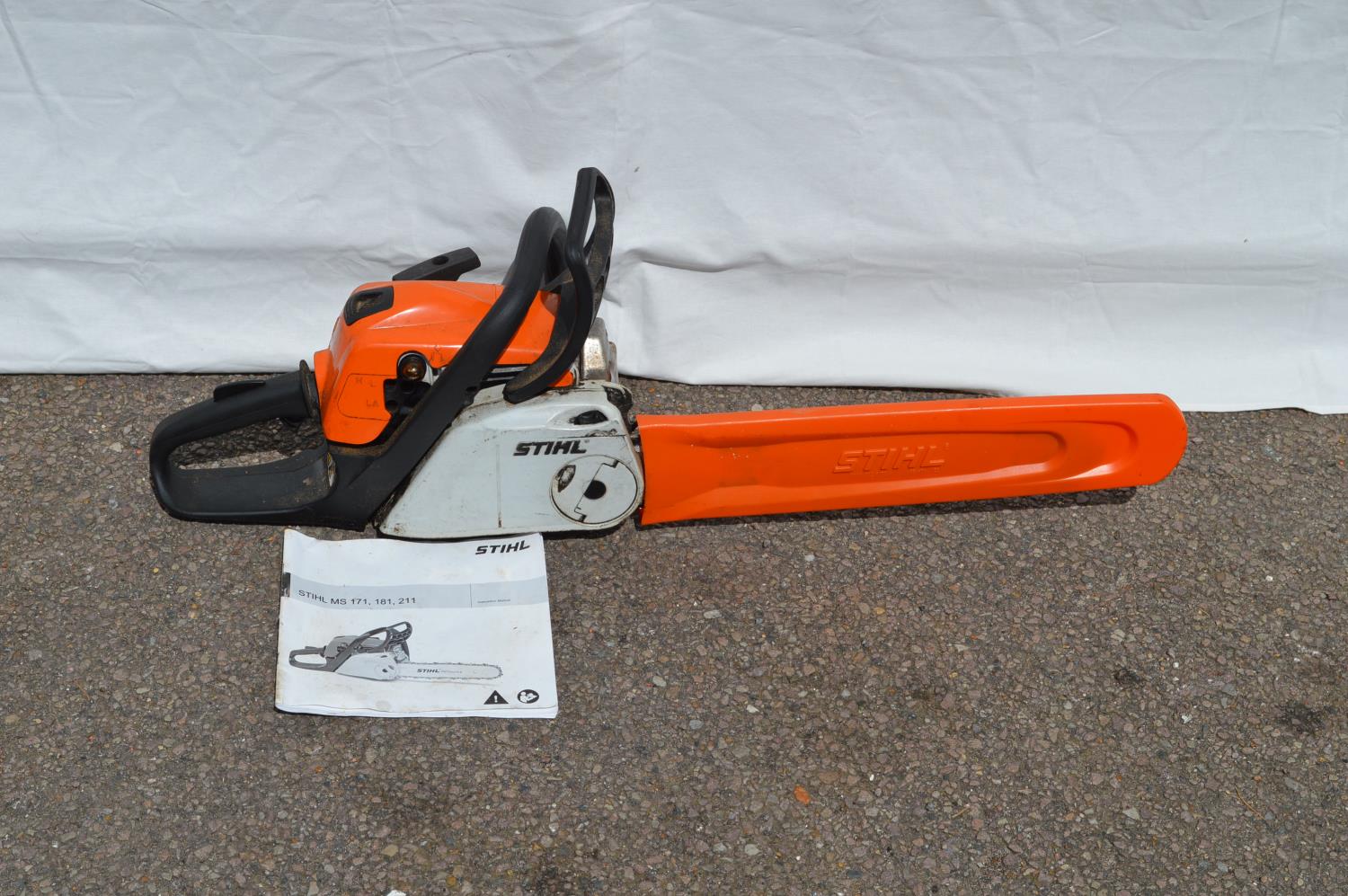 Stihl MS 181C petrol chainsaw (sold as seen, untried and untested) Please note descriptions are - Image 2 of 2