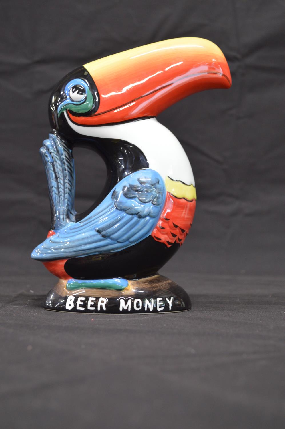 Heritage G0052 Guinness Toucan money box - 21cm tall together with Royal Doulton Fair Lady HN2193 - Bild 4 aus 5