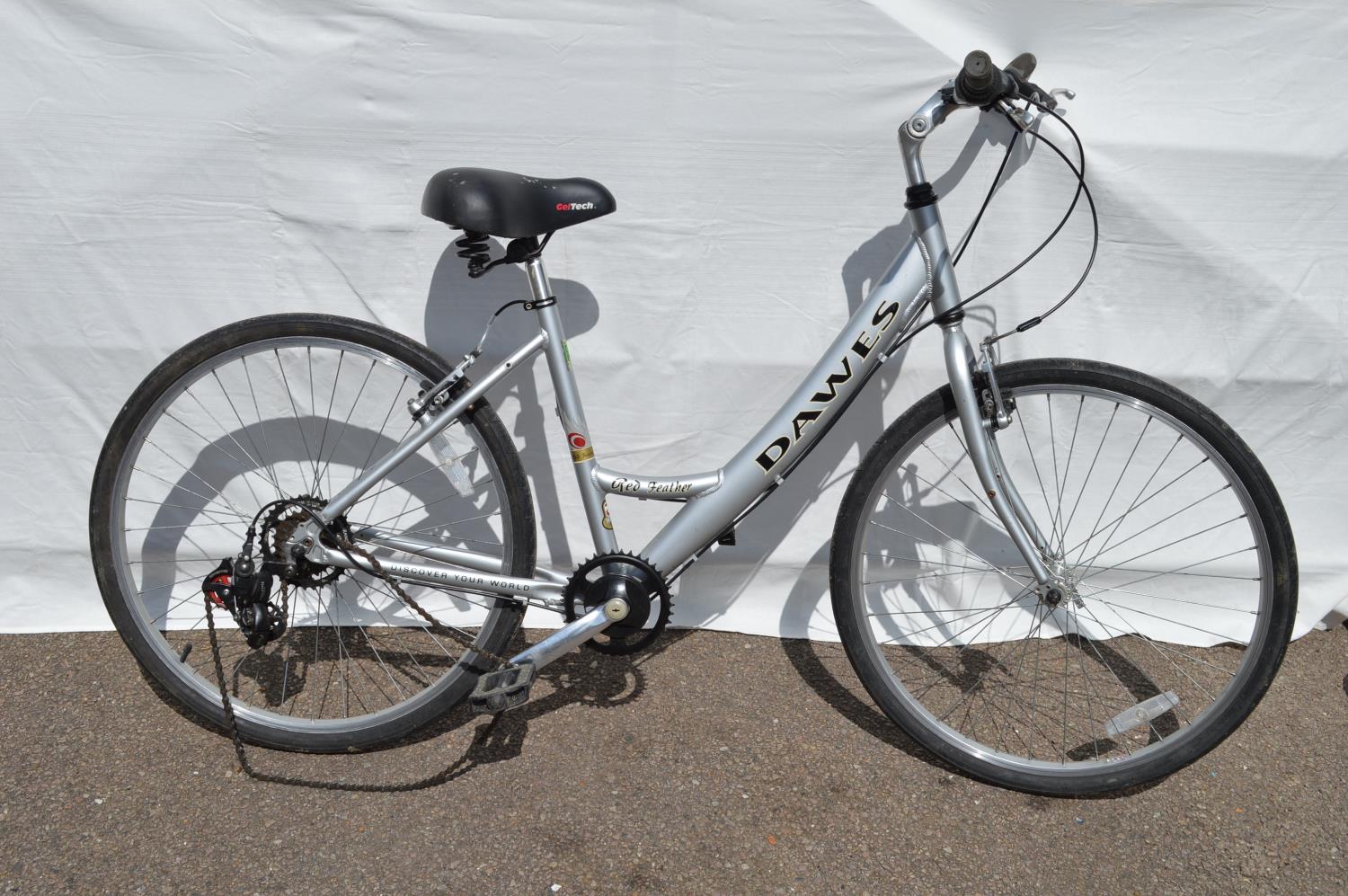 Ladies Dawes Red Feather push bike Please note descriptions are not condition reports, please - Image 3 of 3