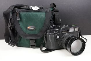 Fujifilm Professional GW670 III 6x7 Medium Format Range Finder Camera, together with Fujinon 90mm