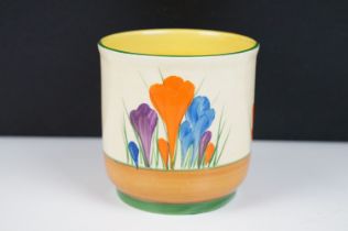 Clarice Cliff for Newport Pottery Bizarre Autumn Crocus Fern Poter / Plant, printed marks to base,