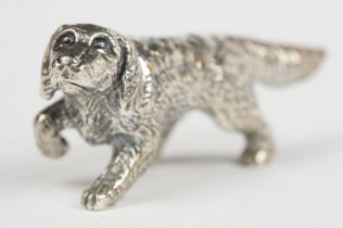 Silver Figure of a Dog