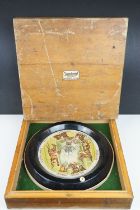 F H Ayres of London ' Sandown ' roulette style game spinning wheels with horse racing graphics,