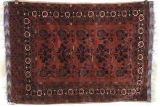 Eastern Red Ground Rug, 145cm x 97cm