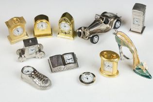 Collection of Miniature Clocks