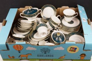 Royal Doulton ' Carlyle ' pattern tea, coffee and dinner ware to include coffee cans & saucers,