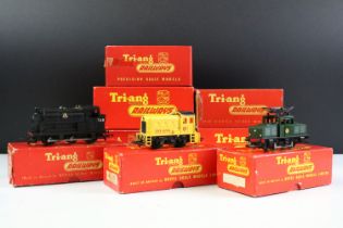 Eight boxed Triang OO gauge locomotives to include R351 Co Co Class EM2 Electric Locomotive, 2 x