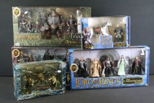 Collection of five boxed Toy Biz The Lord Of The Rings The Return Of The King figure sets to include