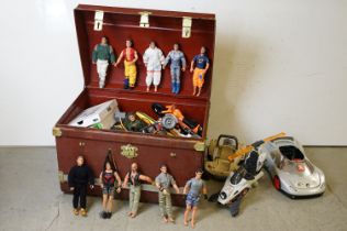 Action Man - A large collection of Hasbro Action Man to include 14 action figures, vehicles, weapons