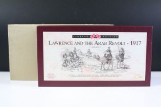 Boxed Britains ltd edn 5298 Lawrence and the Arab Revolt 1917 metal figure set, numbered 0200,