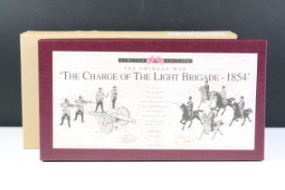 Boxed Britains ltd edn 5197 The Crimean War The Charge of thr Light Brigade 1854 metal figure set,