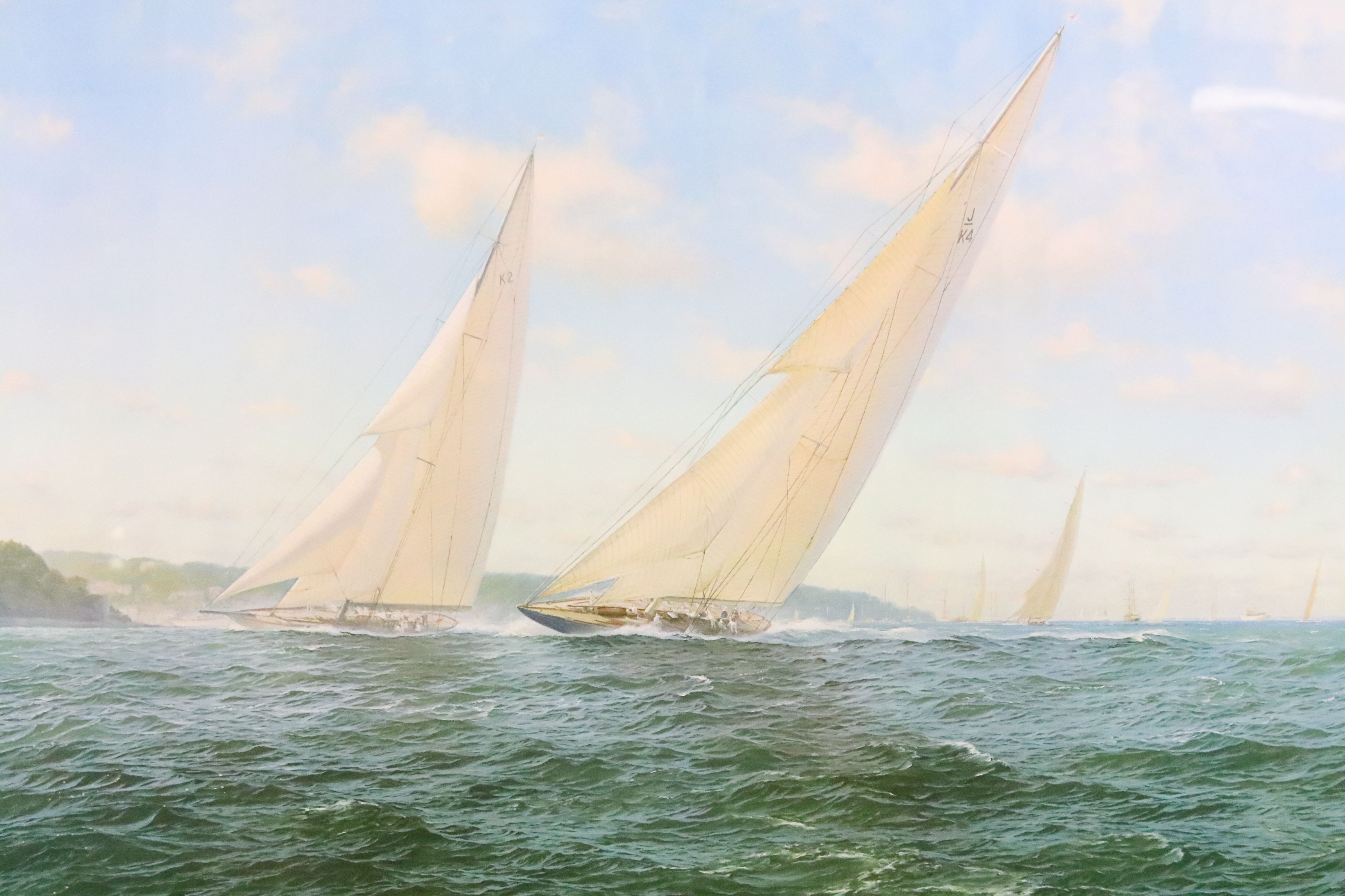 John Steven Dews (b. 1949), sailing boat at sea, limited edition print number 17/350, signed lower - Image 3 of 9