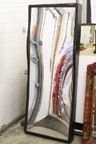 Fairground or Amusement or Fun house style Rectangular Mirror with wavy effect, 157cm x 63cm