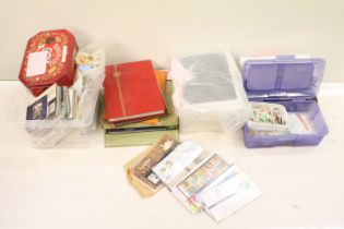 Large collection of stamps to include approximately 65 presentation packs (mostly early 21st