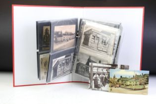 Collection of postcards of local interest to include mostly postcards related to Calne, three