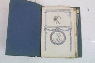 1914 - , Two German Albums of Pen and Ink Portraits, Poems, Verses and other Ephemera