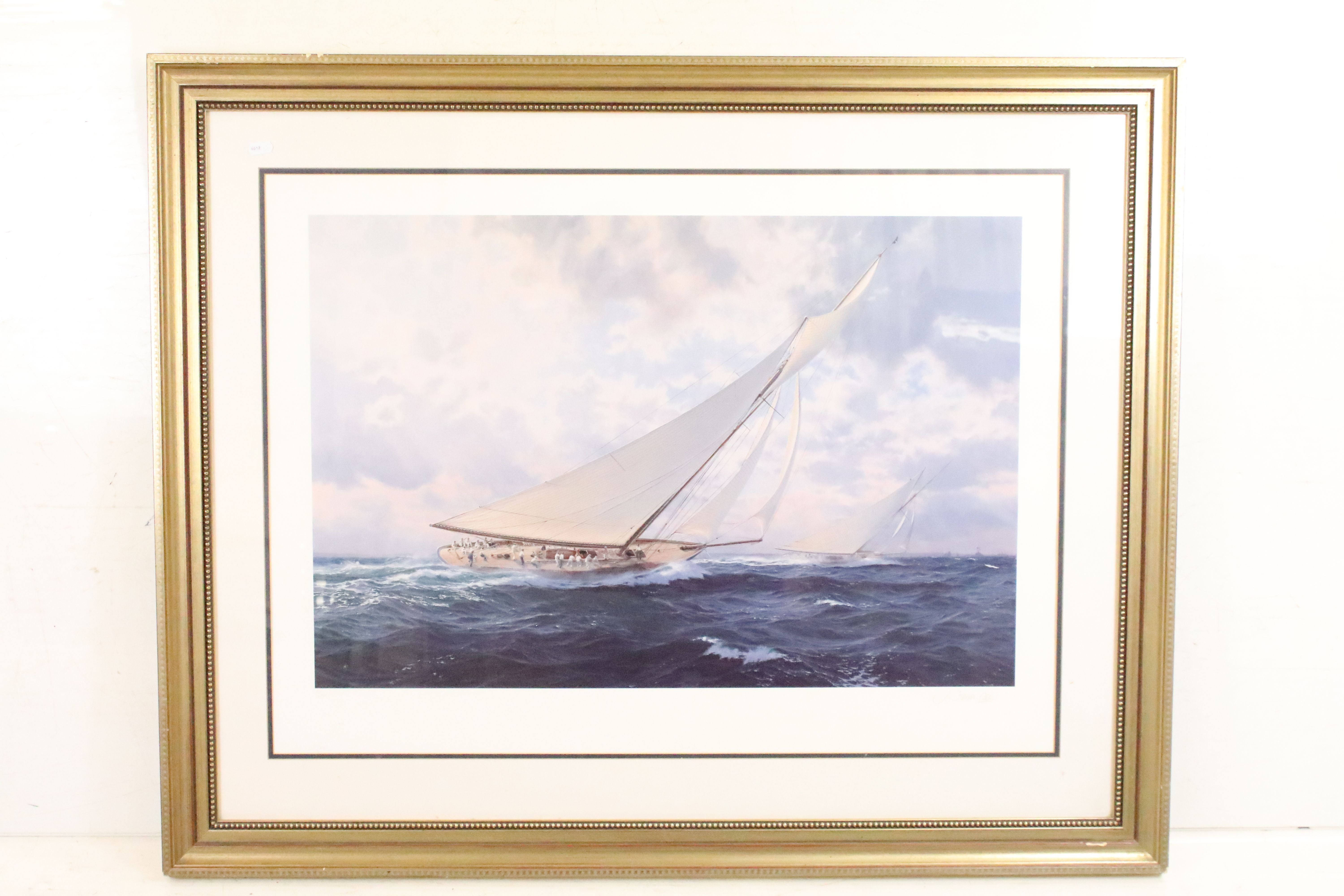 John Steven Dews (b. 1949), sailing boat at sea, limited edition print number 17/350, signed lower - Image 6 of 9