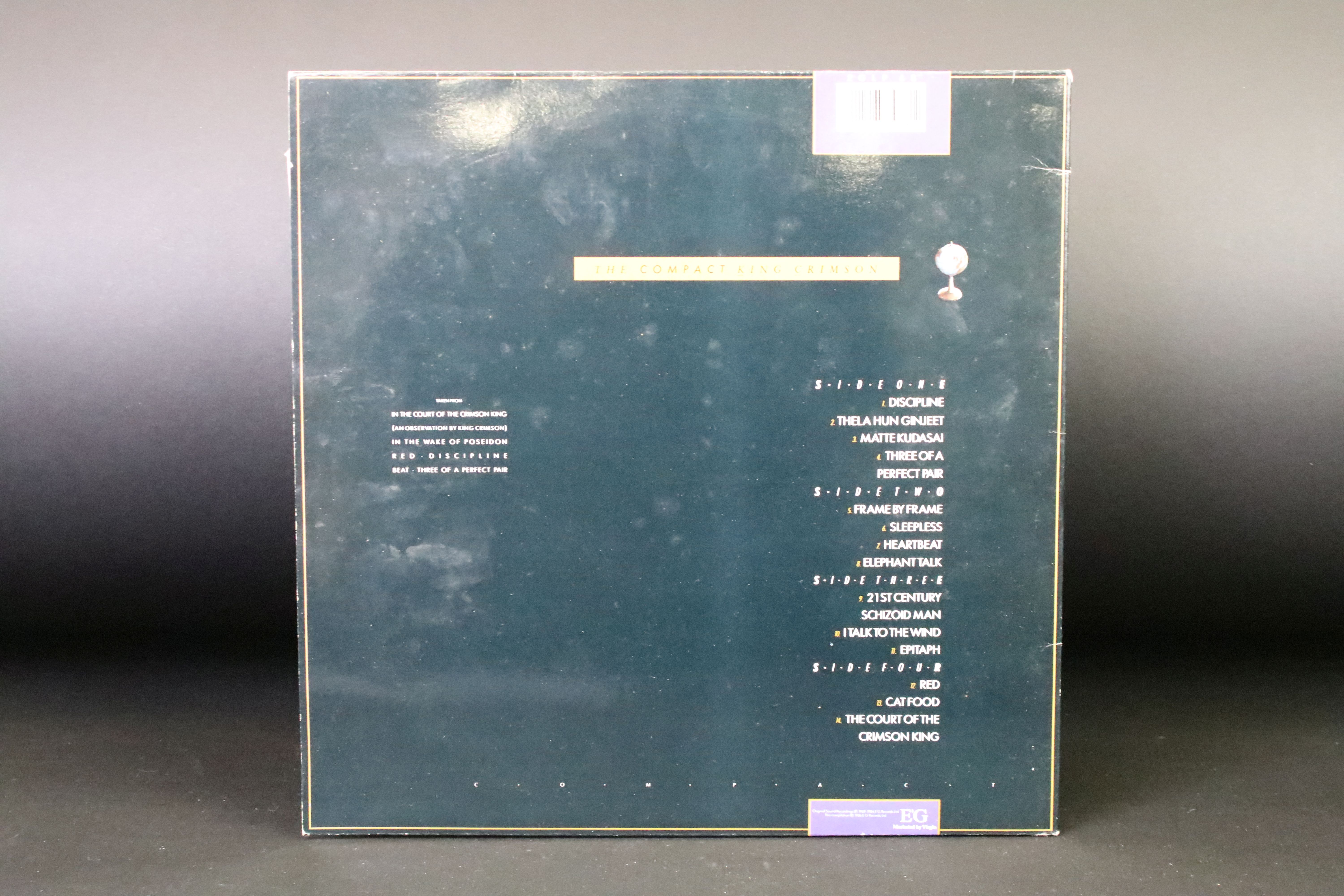 Vinyl / Autographs - King Crimson – The Compact King Crimson, original UK 1986 double album, EG - Image 14 of 14