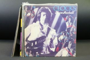 Vinyl / Autographs - 10 Genesis related signed items to include: Steve Hackett - 2 albums and