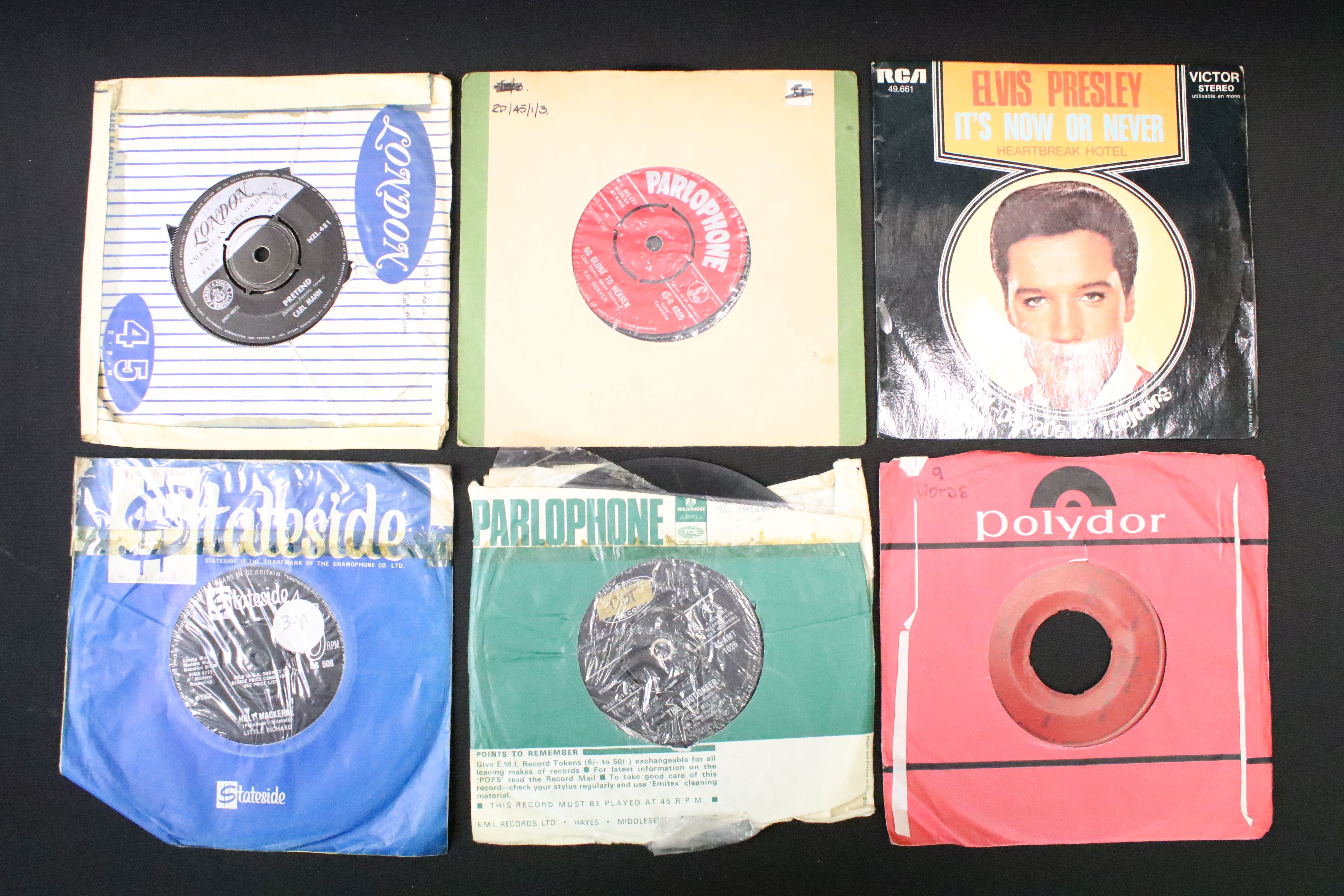 Vinyl - 19 mainly UK pressing Rockabilly / Rock ’N’ Roll 7” singles including promo, to include: Joe - Image 3 of 5