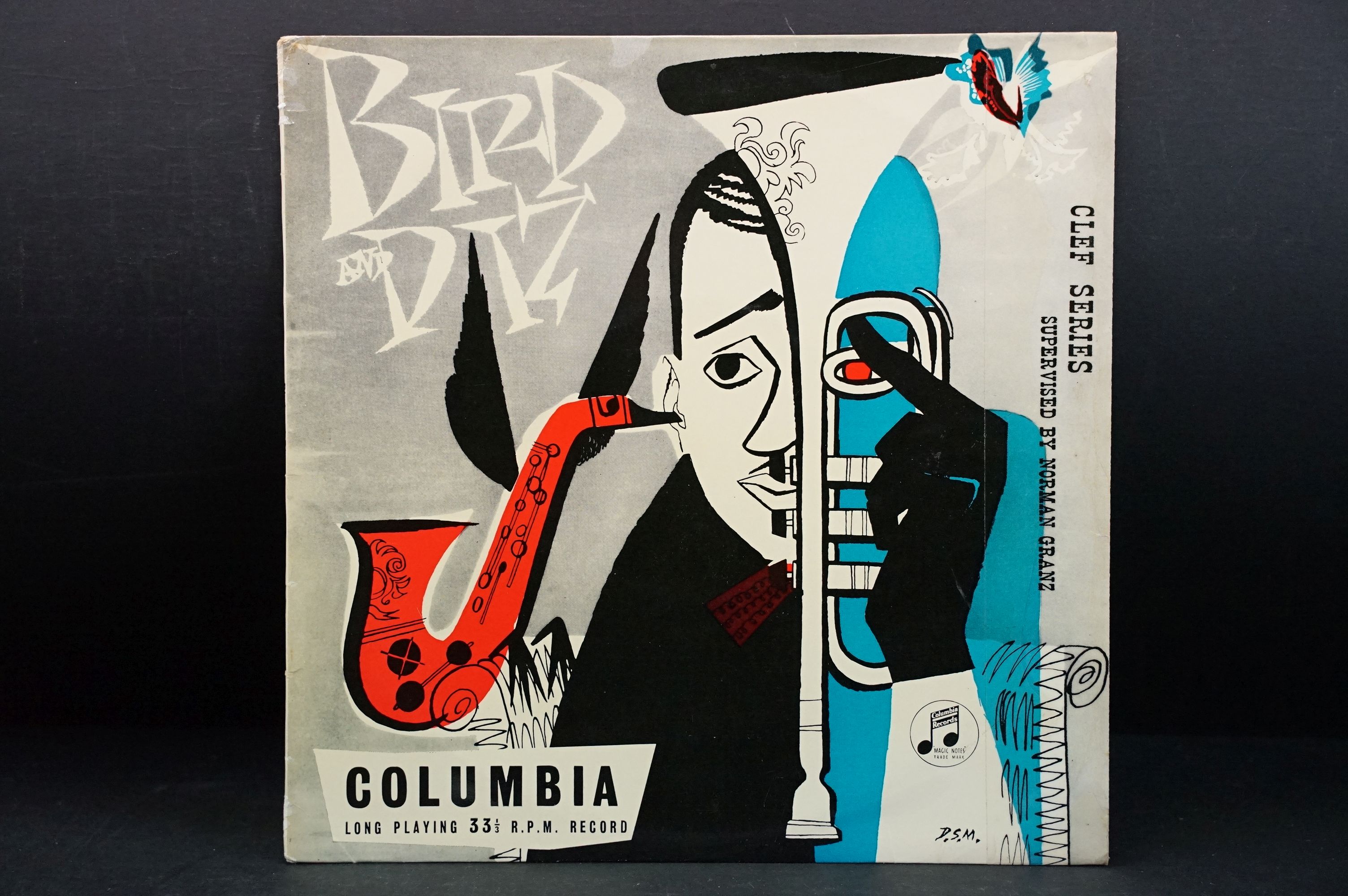 Vinyl - Jazz - Charlie Parker And Dizzy Gillespie – Bird And Diz. Original UK 1956 10” promo Factory