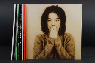 Vinyl - 9 Bjork / Sugarcubes limited edition albums to include: Volta (UK 2015, Red and Luminous