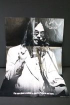 Memorabilia - Original 1975 Neil Young Tonight's The Night poster. W59cm x H87cm. Vg+