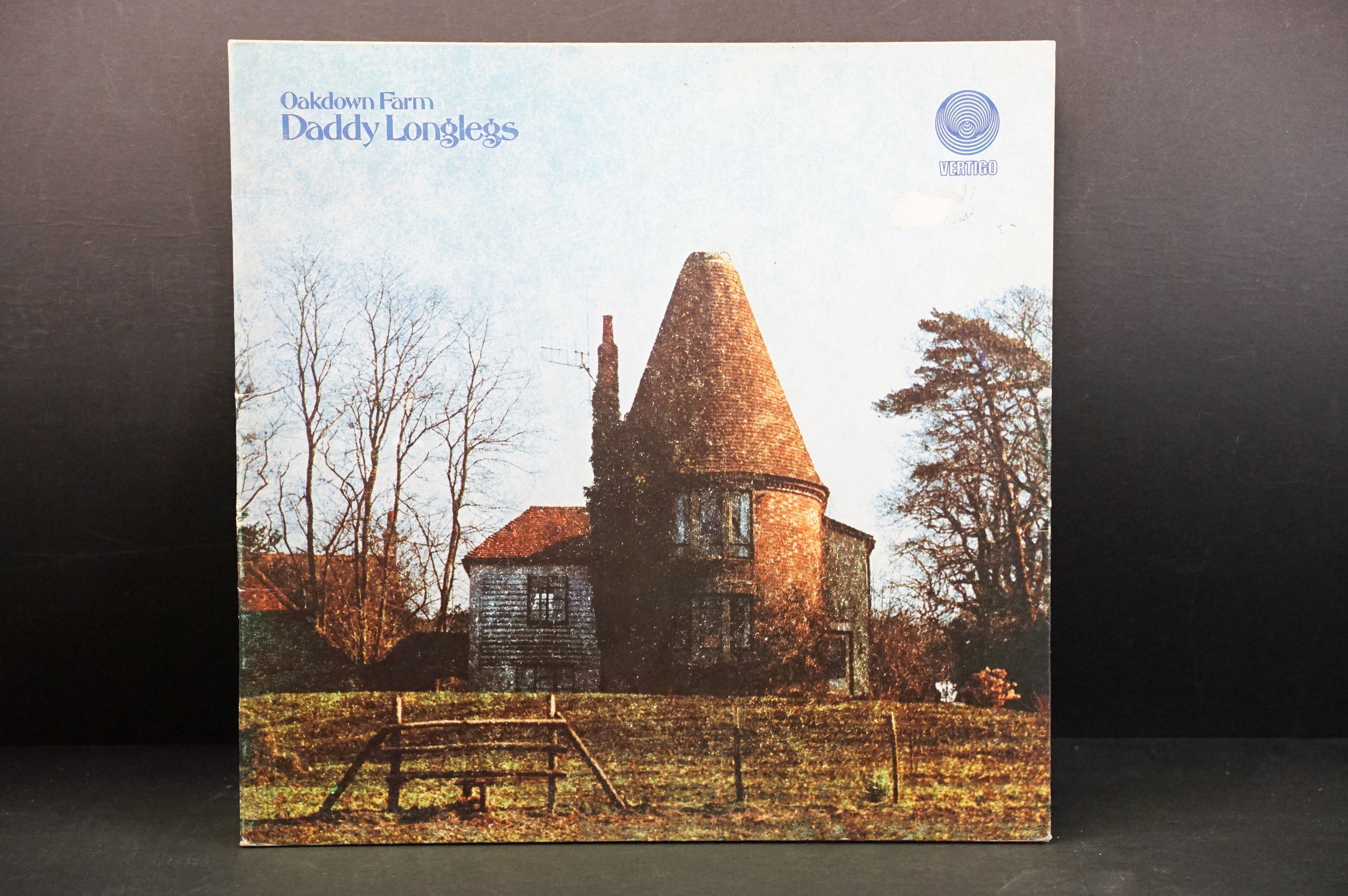 Vinyl - Daddy Longlegs – Oakdown Farm, original UK 1971 1st pressing, large vertigo swirl, with