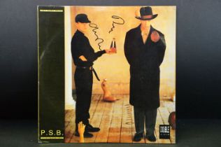 Vinyl / Autographs - Pet Shop Boys - P.S.B. Birmingham 1981, private pressing double album signed by