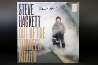 Vinyl / Autographs - Steve Hackett – Out Of The Tunnel's Mouth, original German 2010 double