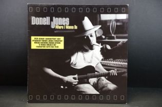 Vinyl - Donell Jones – Where I Wanna Be, original UK / EU 1999 1st pressing double album, LaFace