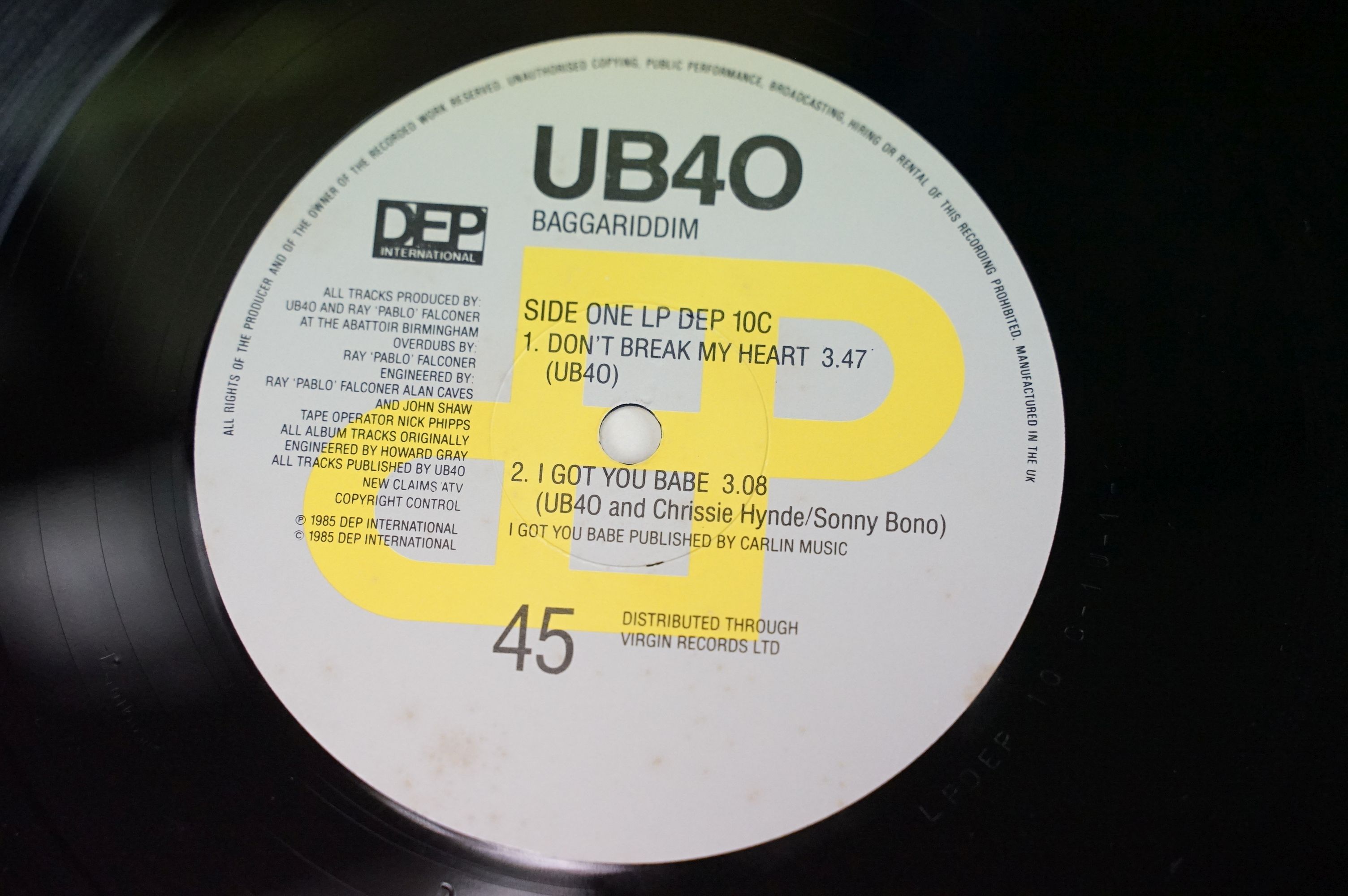 Vinyl / Autograph - 2 fully signed UB40 albums. Condition VG overall - Image 4 of 10