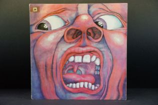 Vinyl - King Crimson In The Court Of The Crimson King original UK pressing on Island Records ILPS