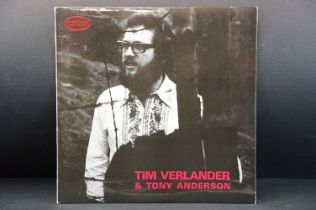 Vinyl - Tim Verlander & Tony Anderson LP on Midas (MR007). Ex-